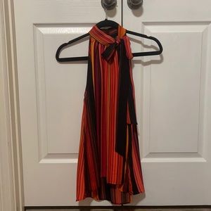 Stylish tie halter for work or play